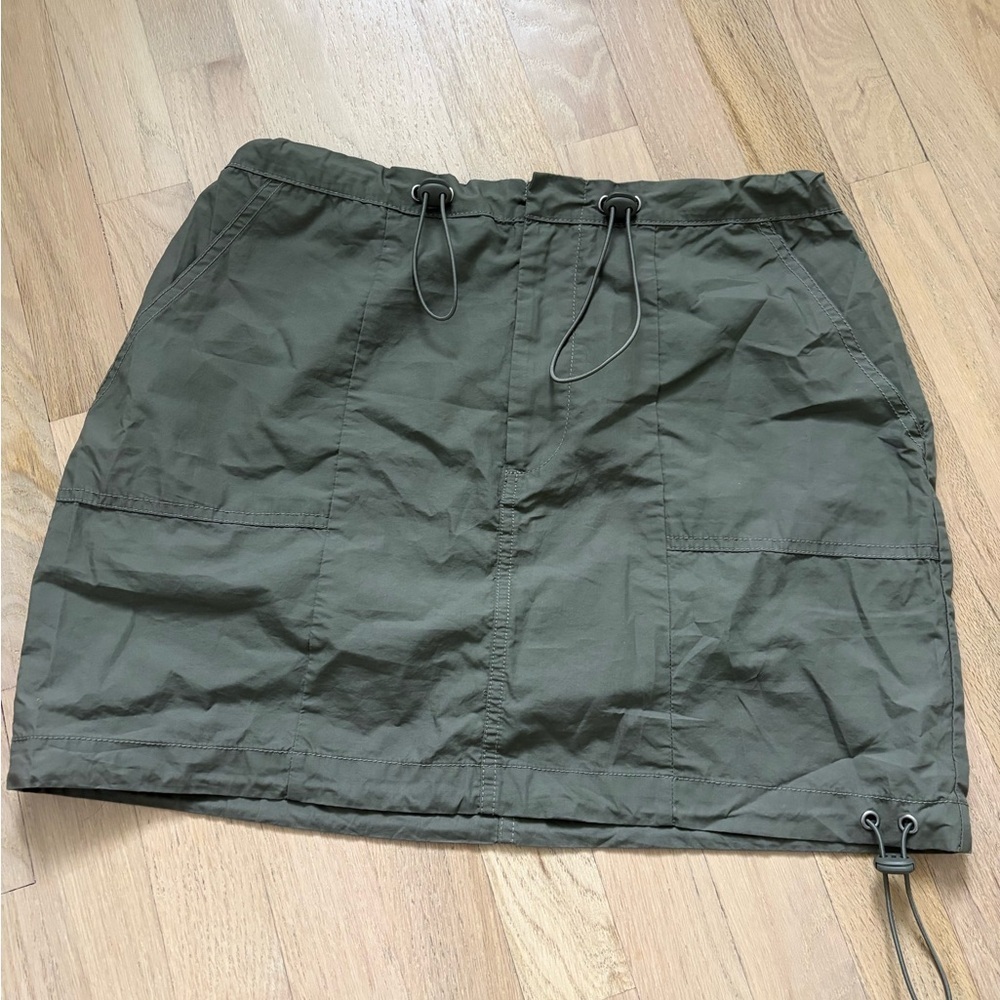 Cotton On Green Cargo Mini Skirt